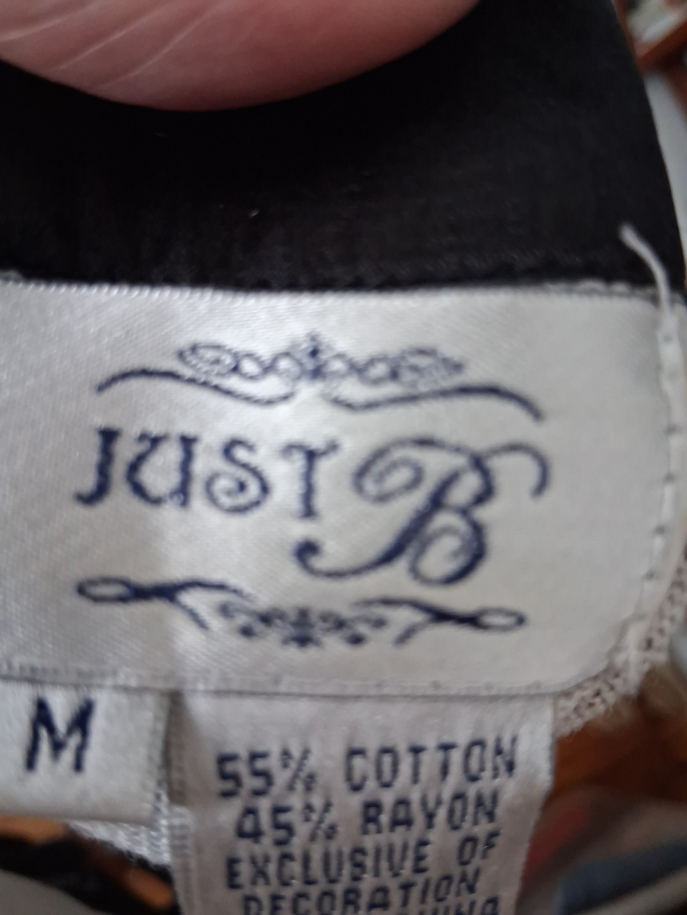 just be Men's Black Jeans - Classic Fit